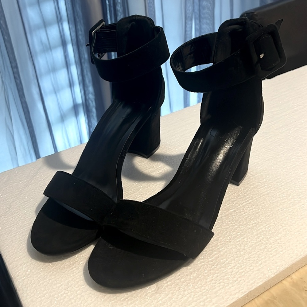 Black heels